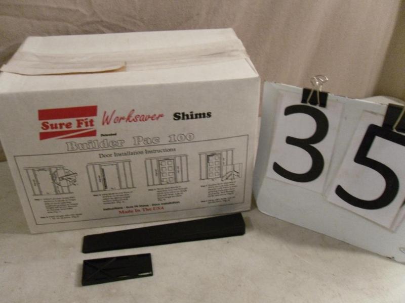 lot 35 image: Box of New Sure Fit&nbspWorksaver&...