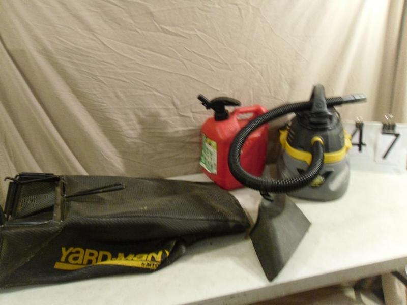 lot 47 image: Stinger Wet Dry Vac (Tested and Wor...