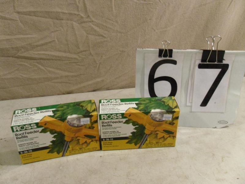lot 67 image: 2 New Boxes of Ross Root Feeder Ref...
