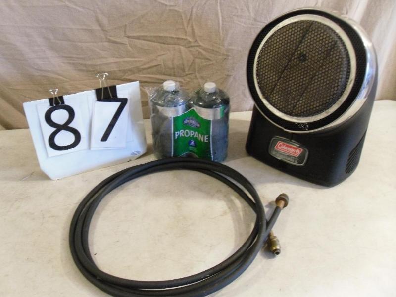 lot 87 image: Coleman Portable Catalytic Heater. ...
