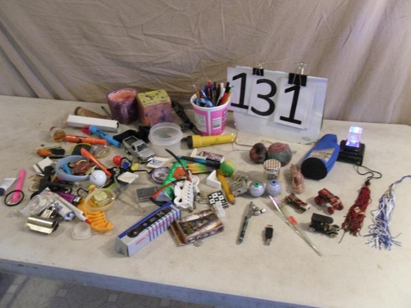 lot 131 image: Large Junk Drawer Lot. Vintage Cars...