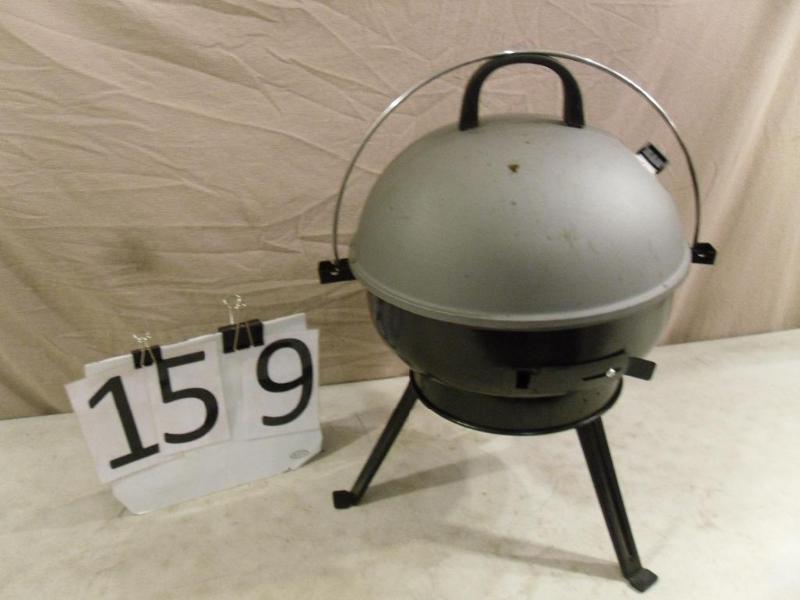 lot 159 image: Small Travel Charcoal Grill with Fo...