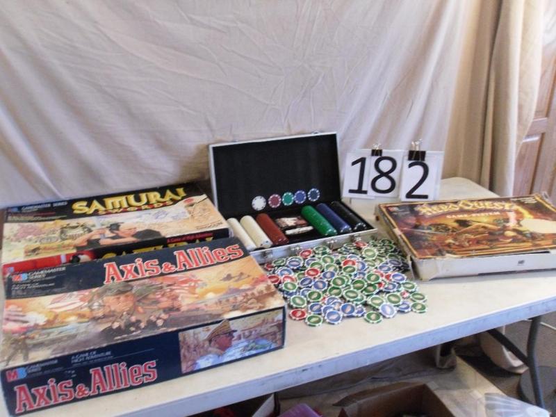 lot 182 image: Lot of 4 Games and Large Lot of Veg...