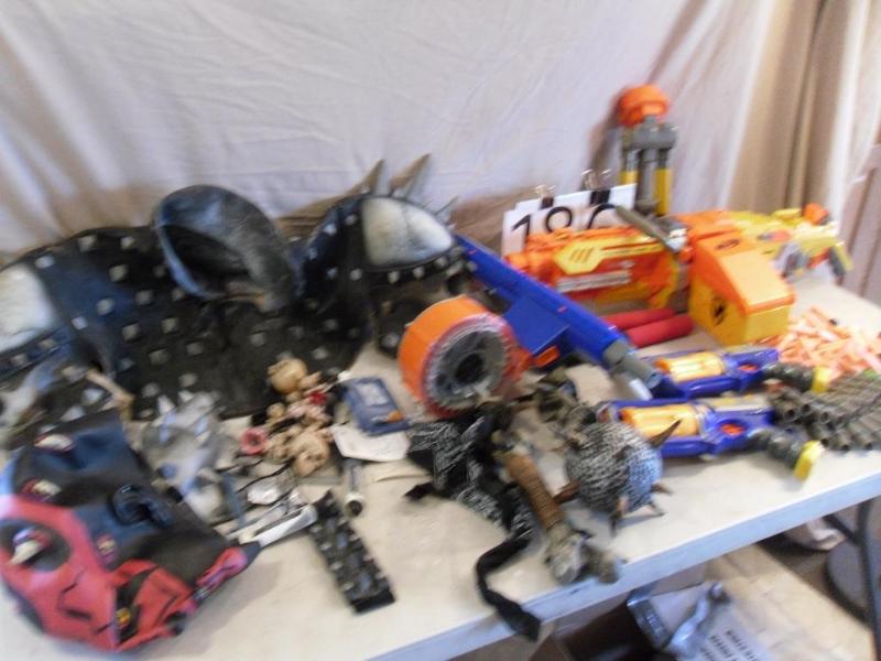 lot 186 image: &quotHeavy Duty" Nerf Guns, A...