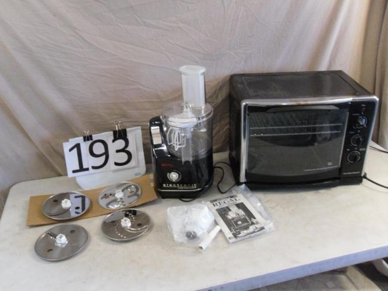 lot 193 image: Hamilton Beach Oven and Regal Food ...