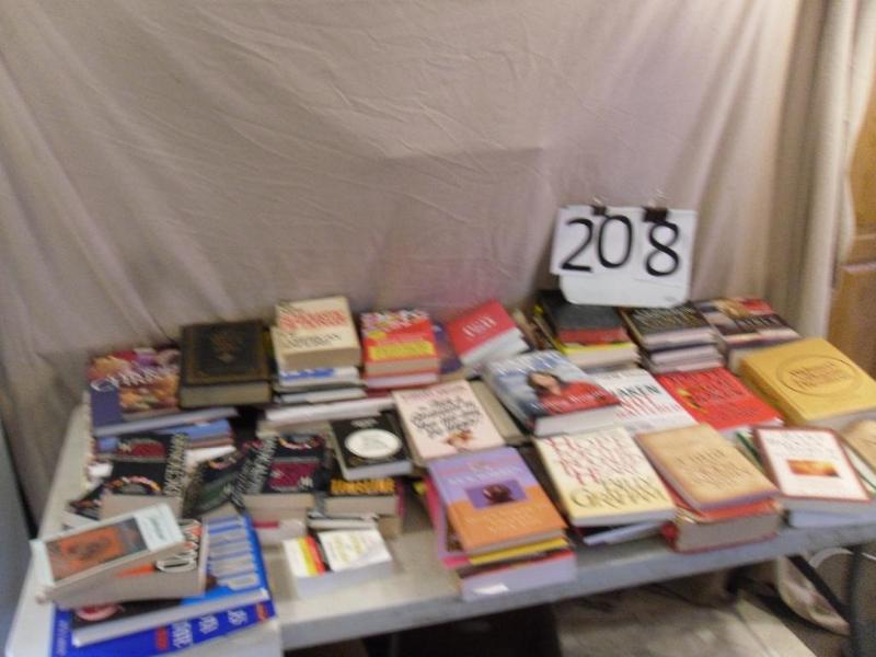 lot 208 image: Large Lot of Assorted Books. See pi...