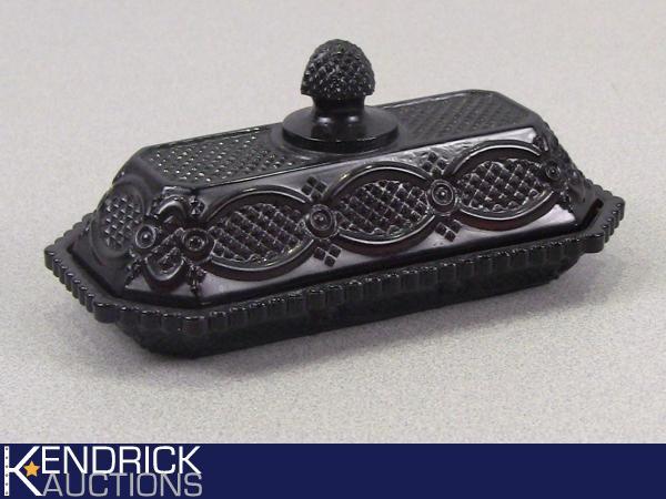 Deep Ruby Red Butter Dish