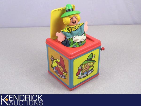 Vintage Mother Goose Jack in the Box Toy