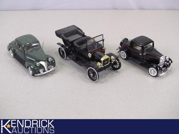 3 Die Cast Signature Scale Model Toy Cars