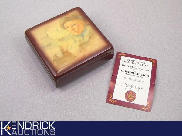 Signed and Numbered Limited Edition Music Box
