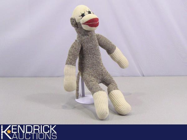 Original Vintage Sock Monkey Plush Toy