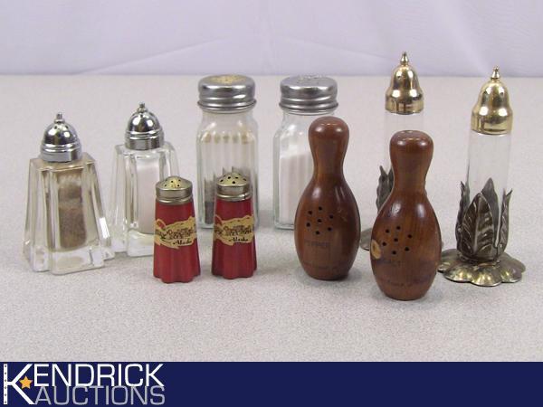 10 Piece Vintage Salt and Pepper Shaker Collection