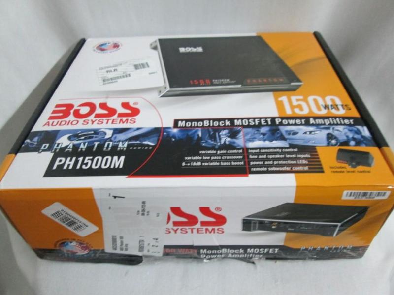 lot 14 image: 1500 Watt  Single Channel Amp