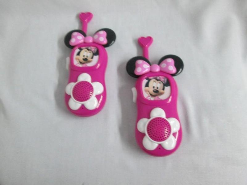 lot 33 image: Minnie Mouse Walkie Talkies