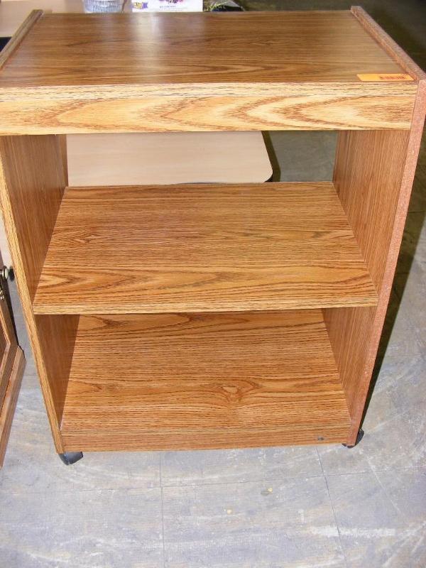 lot 506 image: Small Rolling Cart, 29 tall, 21.5...