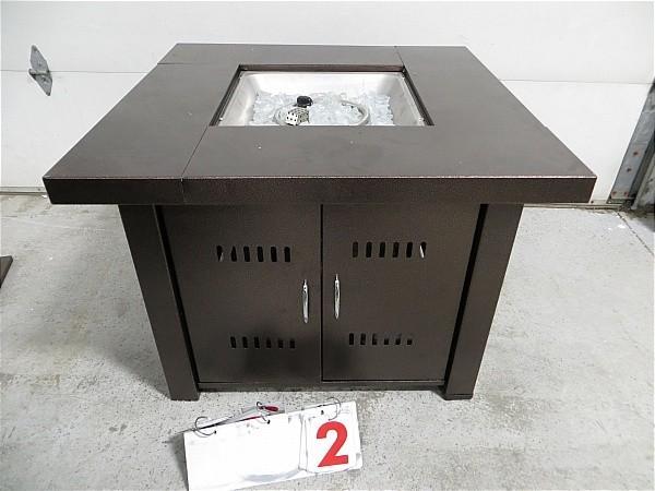 lot 2 image: AZ Heater Propane Antique Bronze Fi...