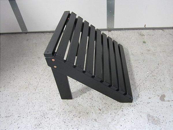 lot 29 image: Shoreline Deluxe Adirondack ottoman...