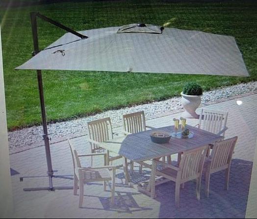 lot 5 image: Treasure Garden 8.5 ft. Square Offs...