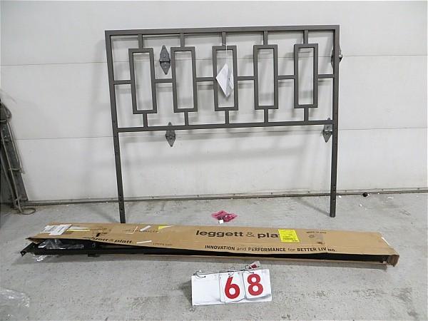 lot 68 image: Miami Bed Queen Head board and quee...
