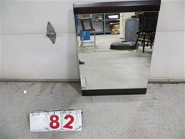 lot 82 image: Frameless Chase Wall Mirror. 31.5 x...