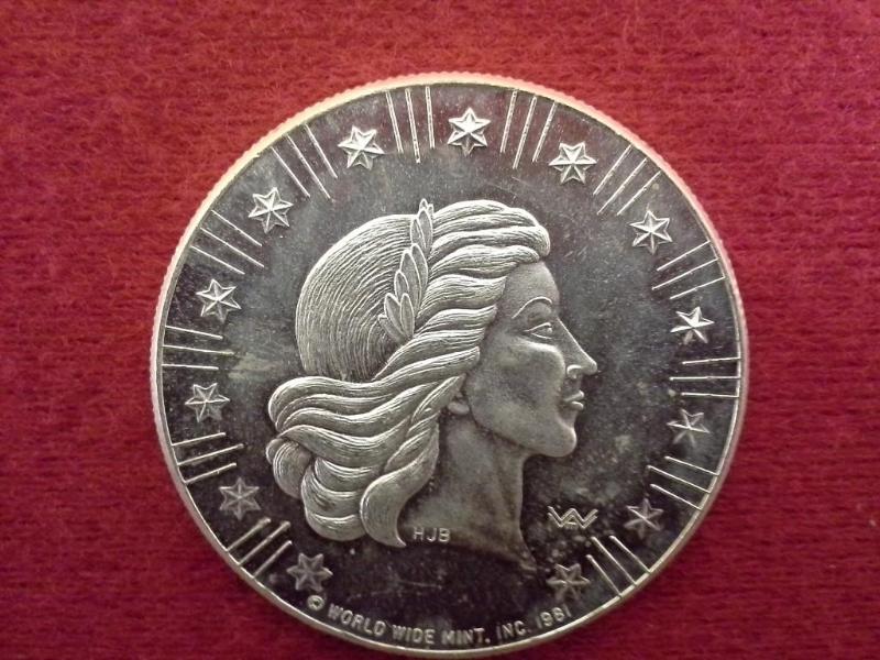 ONE TROY OUNCE SILVER BULLION - 198...