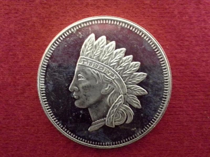 ONE TROY OUNCE SILVER BULLION - IND...