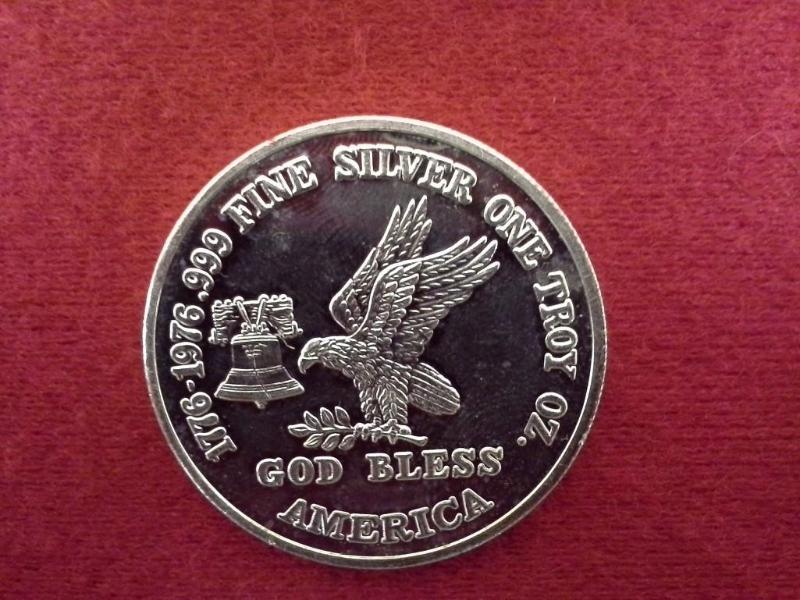 ONE TROY OUNCE SILVER BULLION - BIC...