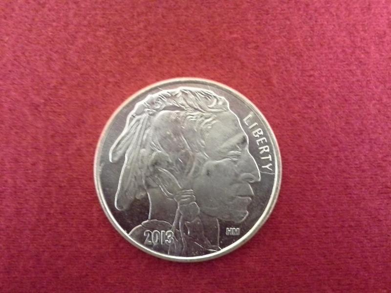 ONE TROY OUNCE SILVER BULLION - 201...