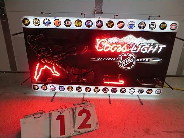Coors Light Official NHL Beer. Part...