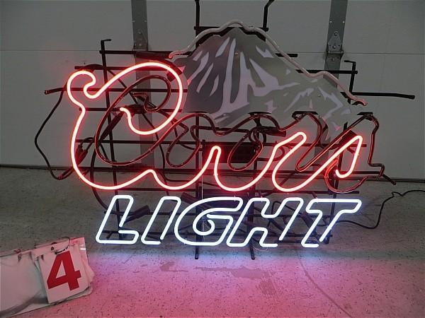 Coors light Neon. Partially lights....