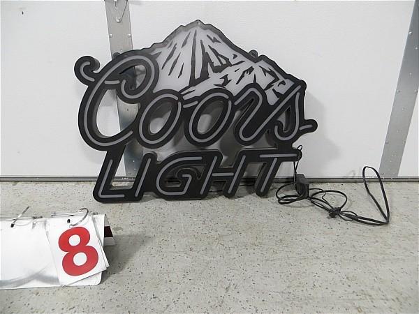 Coors Light Sign. Does Not Light. F...