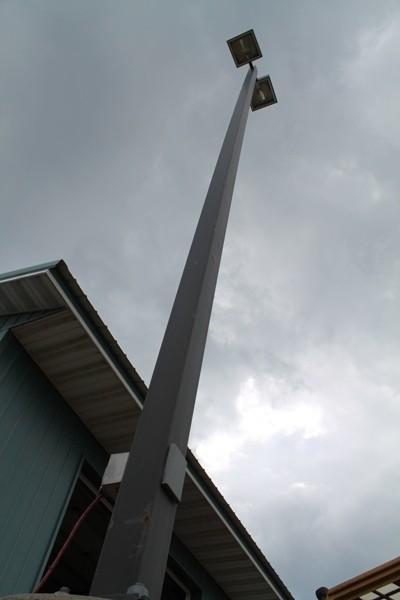 Parking Lot Light Pole Measures 3...