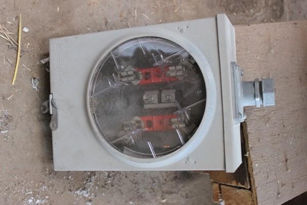 Electrical meter box...