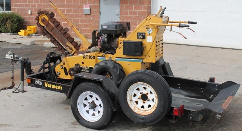 Vermeer RT 100 Trencher Honda 13 H...