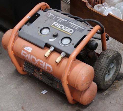 Rigid jobsite compressor 5 Gallon ...