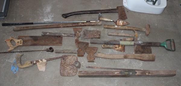 Miscellaneous&nbspantique tools, ...