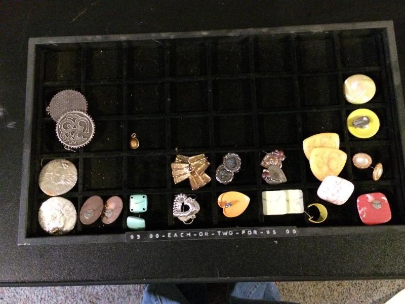 lot of jewelry...
