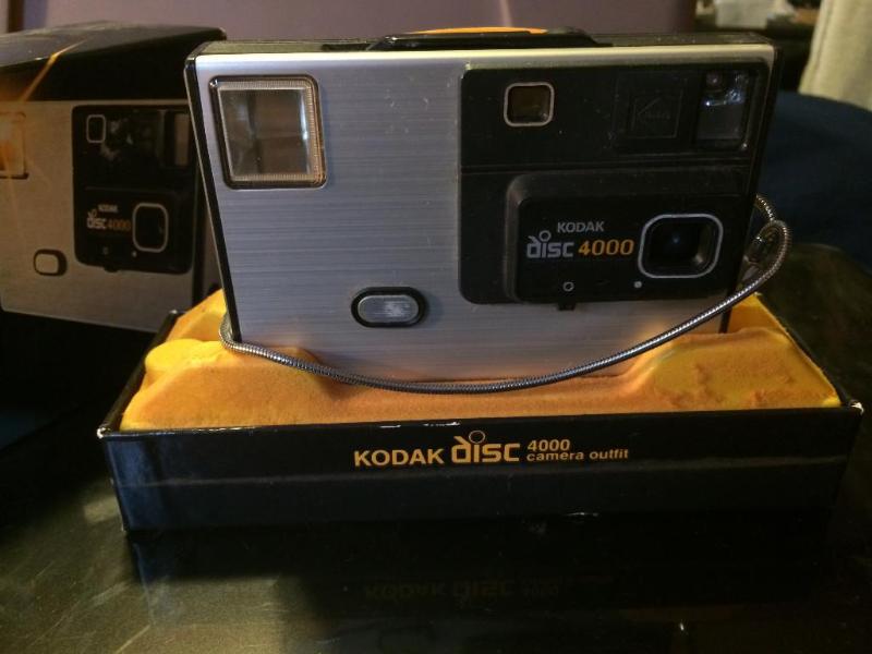 old camera with other stuff for it...