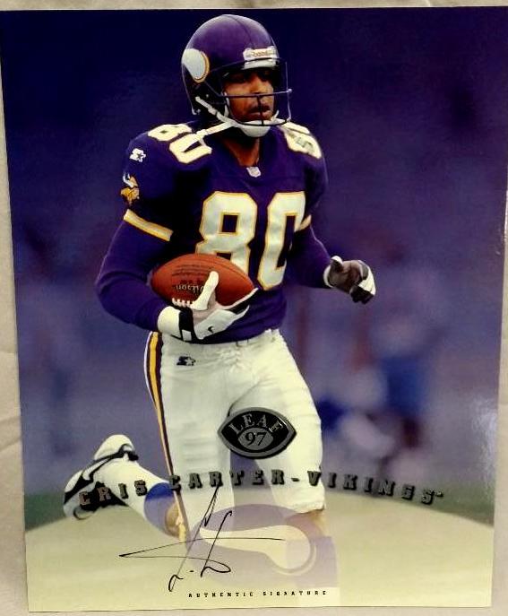 lot 10 image: Chris Carter Autograph
