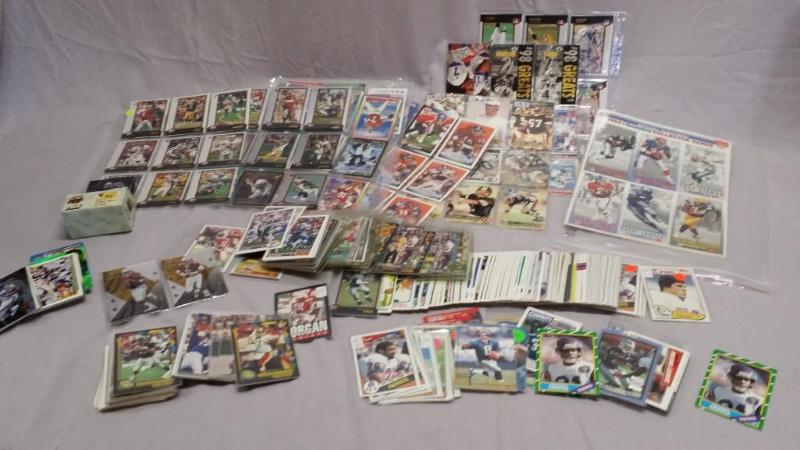 lot 154 image: Approx 500 cards mostly Football wi...