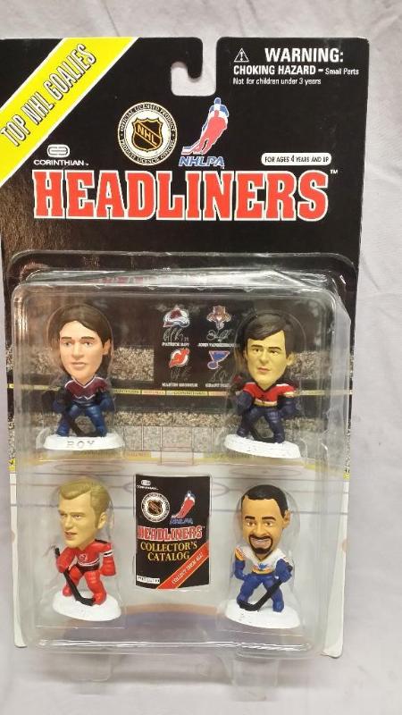 lot 156 image: headliners NHL PA hand painted figu...