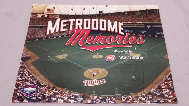 lot 52 image: Minnesota Twins Metrodome calendar ...