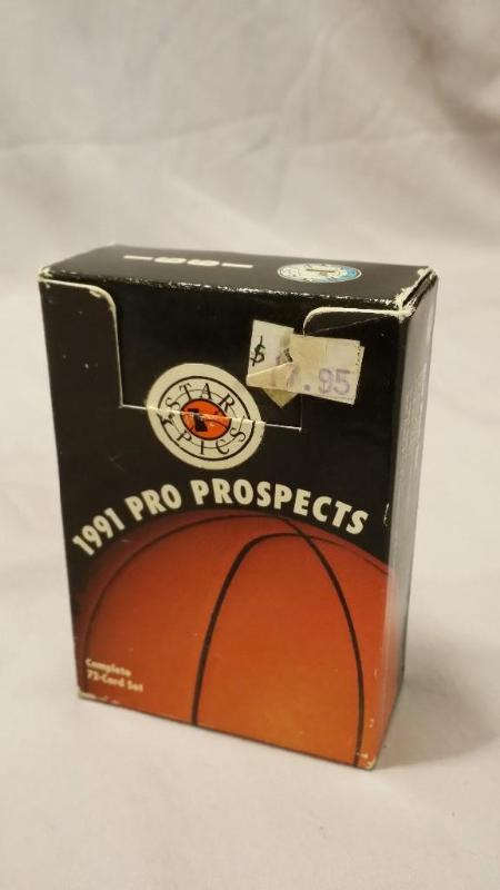 lot 60 image: 1991 Basketball Pro Prospects compl...