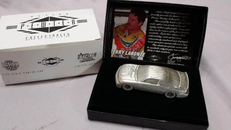 lot 71 image: Terry Labonte #5 &nbspPewter Colle...