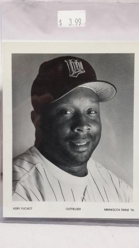 lot 79 image: Kirby Puckett Outfielder for the Mi...