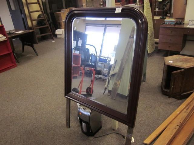 36 in. x 40 in. beveled mirror with...