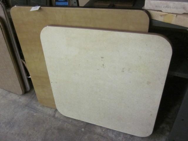 Pair of card tables....