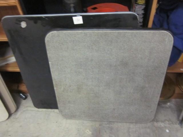 Pair of card tables....