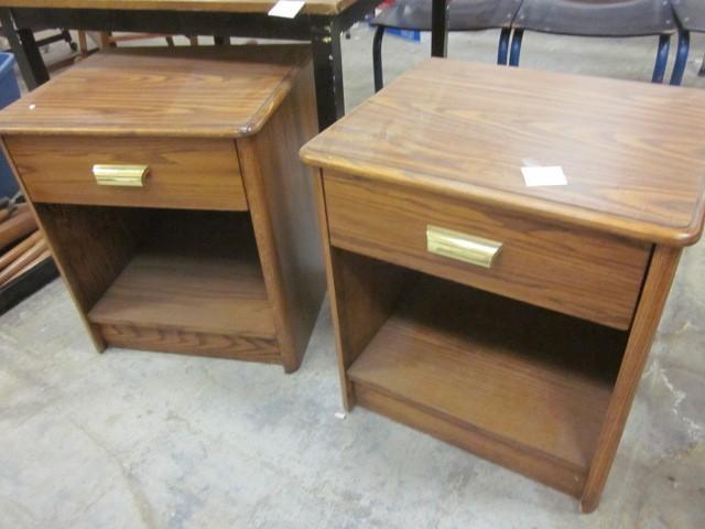 Pair of Klem night stands with draw...