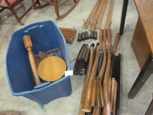 Large lot of miscellaneous table le...